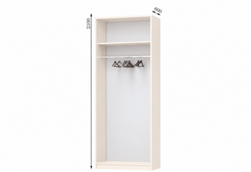 Корпус 1200х600 УНІ Шафа-купе 2D 1200