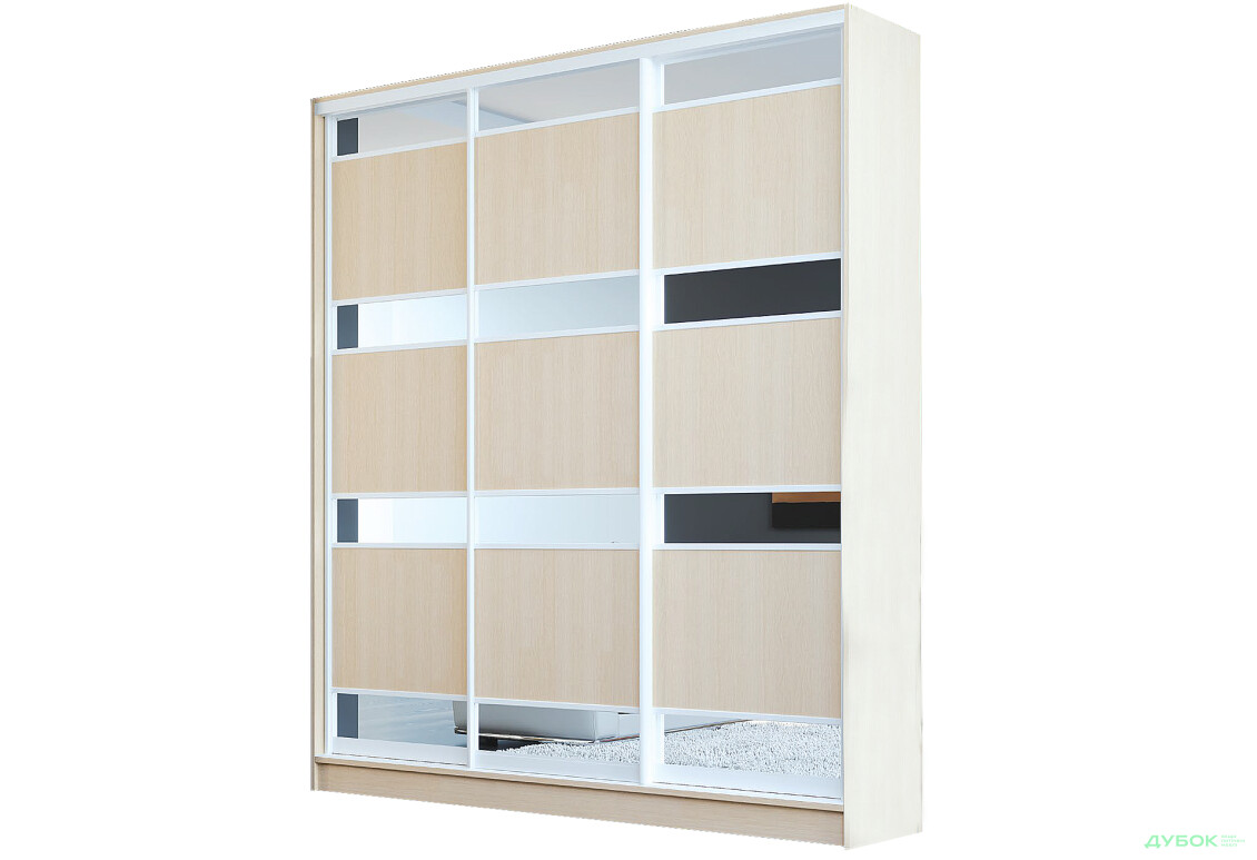 Зображення 2 - Шафа-купе 3D 2300 MebelStar