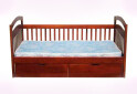 Фото 1 - Кровать одноярусная (с задней перегородкой) Кровать Арина Венгер