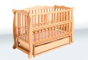 Зображення 1 - Ліжко Наталі (пластмасові шарніри, відкидна боковина, шухляда олія) 1В39-2