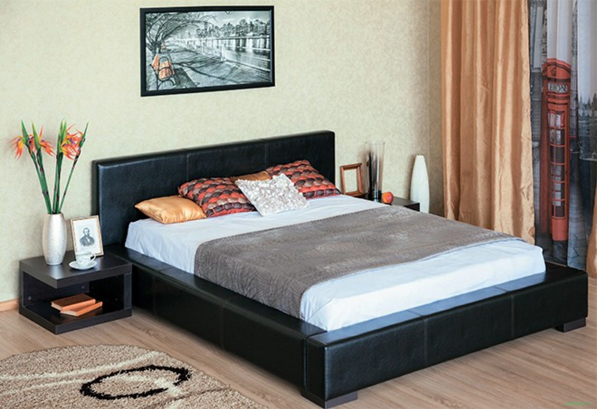 Фото 1 - Ліжко-подіум Кордоба MW 1.6 (1) Embawood