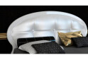 Фото 2 - Кровать 160 Мягкая спинка с каркасом Пиония МироМарк