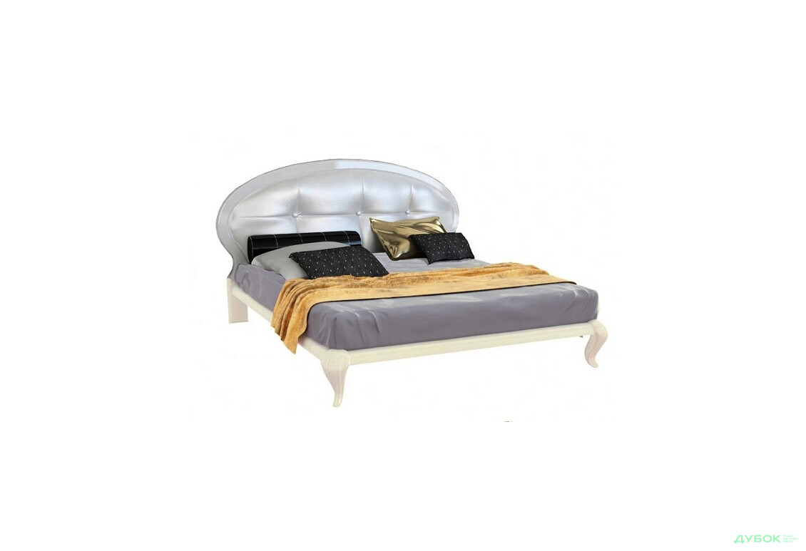 Кровать 160 Мягкая спинка с каркасом Пиония МироМарк