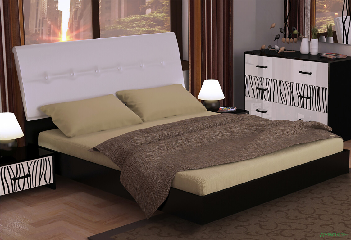 Фото 4 - Кровать 160 Мягкая спинка (подьемная) с каркасом Терра МироМарк
