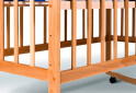 Фото 2 - Кроватка детская с дугами + колеса 1В26-2 Гойдалка