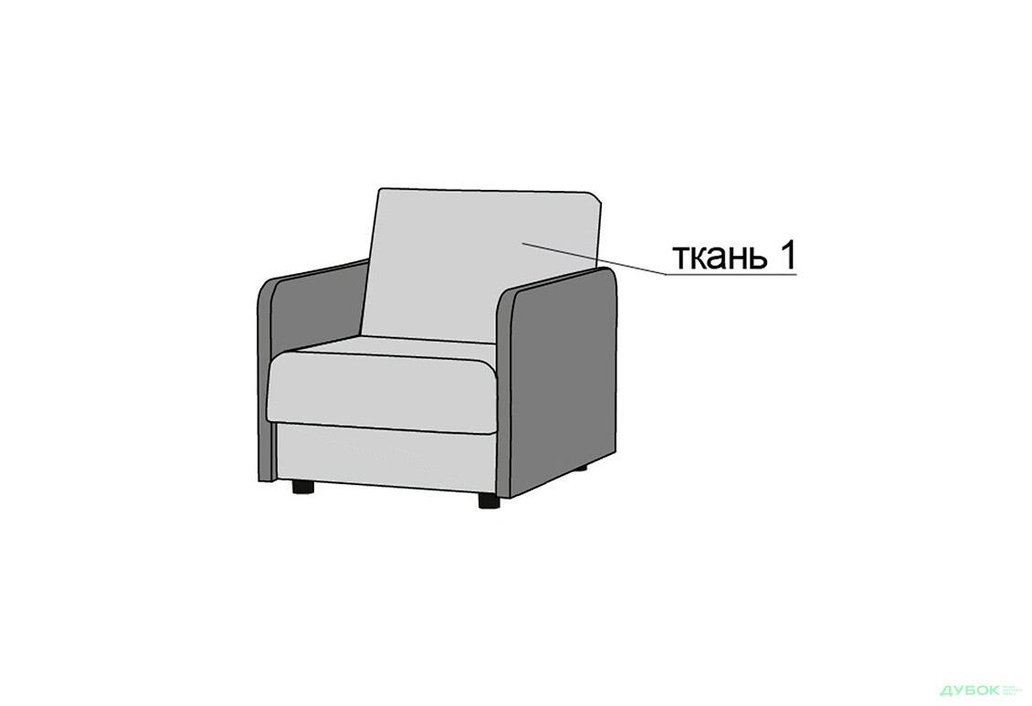 Изображение 4 - Кресло Рекорд ППУ Sofyno