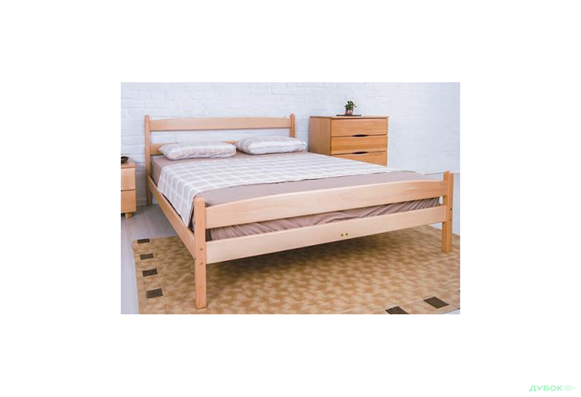 Кровать Ликерия 160 (с изножьем) Микс-мебель