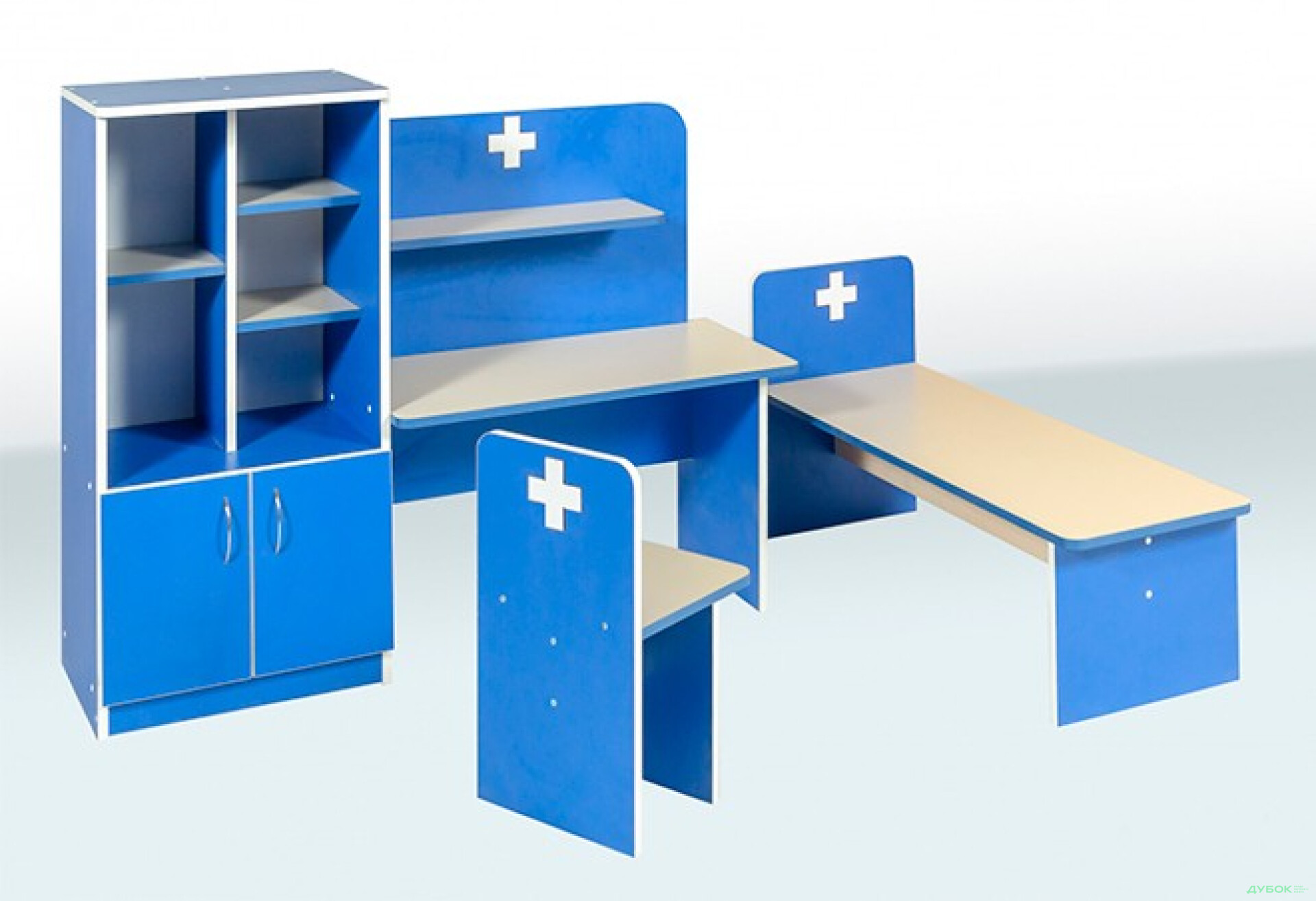 Фото 1 - Ігрові меблі Лікарня 12С12 Гойдалка