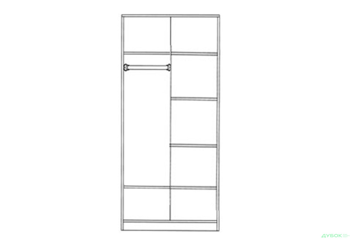 Изображение 2 - Шкаф 2Д Мульти Svit Mebliv