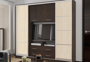 Модульная гостиная Наоми 2.4 Мебель Стар