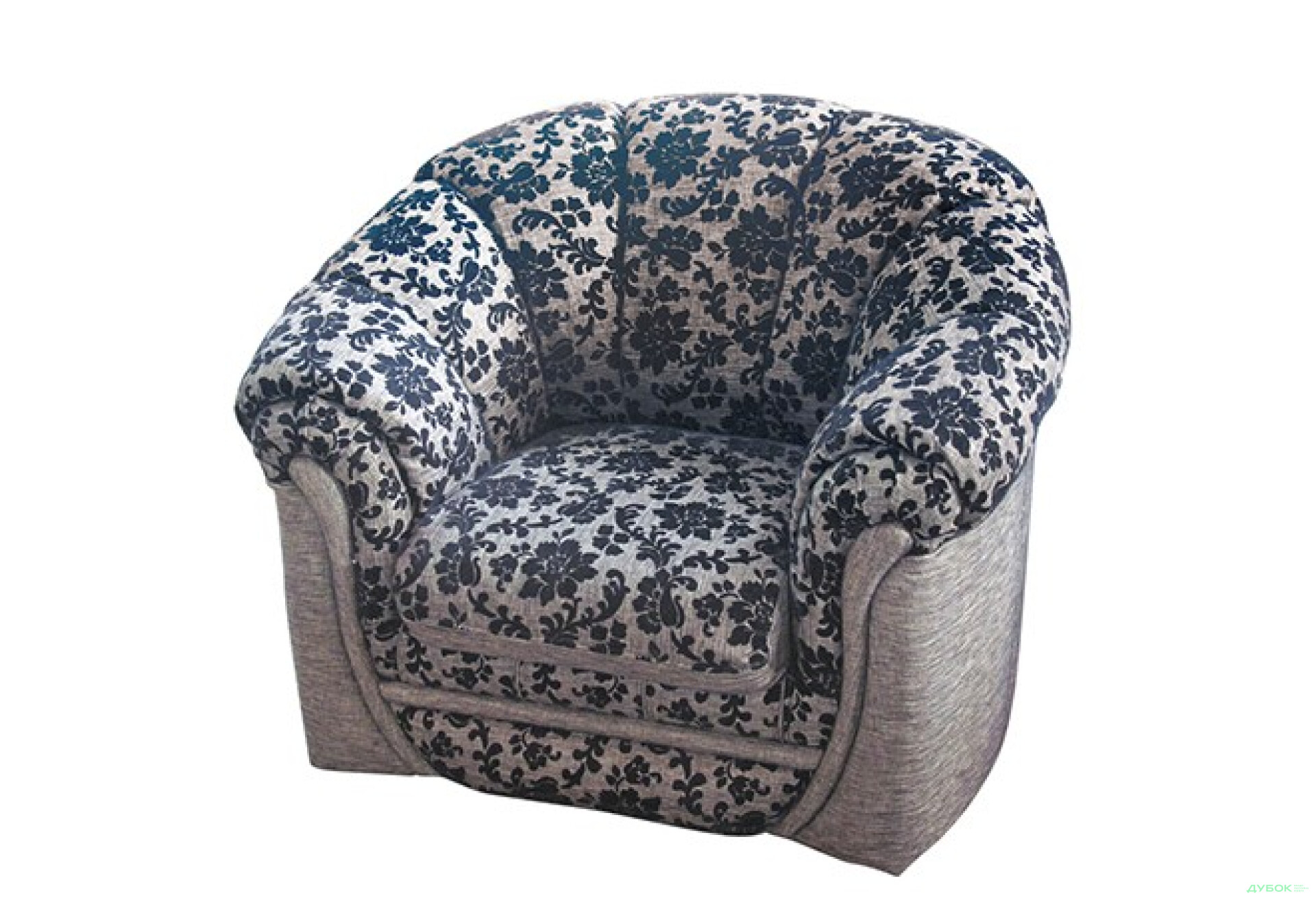 Фото 2 - Диван Каприз комплект: диван + 2 кресла Кожа Виком