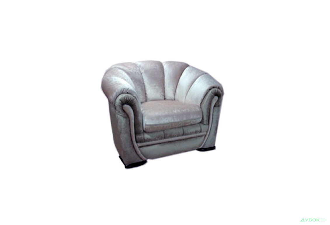 Фото 3 - Диван Каприз комплект: диван + 2 кресла Кожа Виком