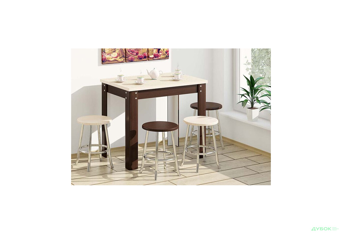 Стол С-12, столешница 28 мм Комфорт Мебель