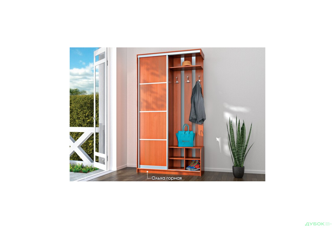Прихожая Линда 1.2 Комплект 1.2 Комби ДСП Мебель Стар - Изображение 2 Изображение 2 - Прихожая Линда 1.2 Комплект 1.2 Комби ДСП Мебель Стар