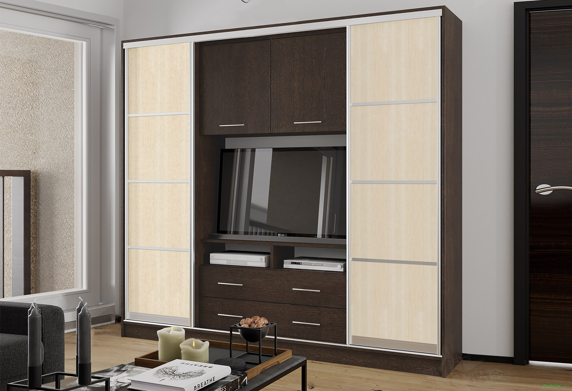 Изображение 3 - Комплект Наоми Комби ДСП 2100х2200х600 Мебель Стар