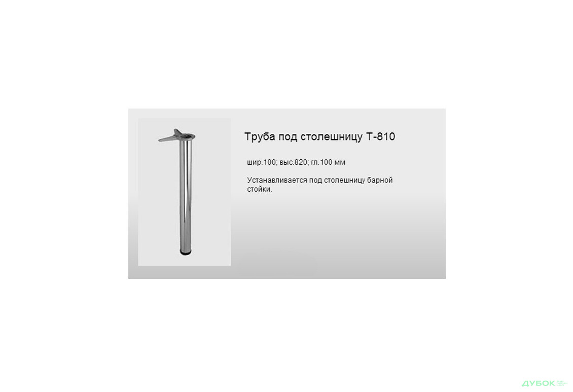 Изображение 2 - Т-810 труба под столешницу Комфорт Мебель
