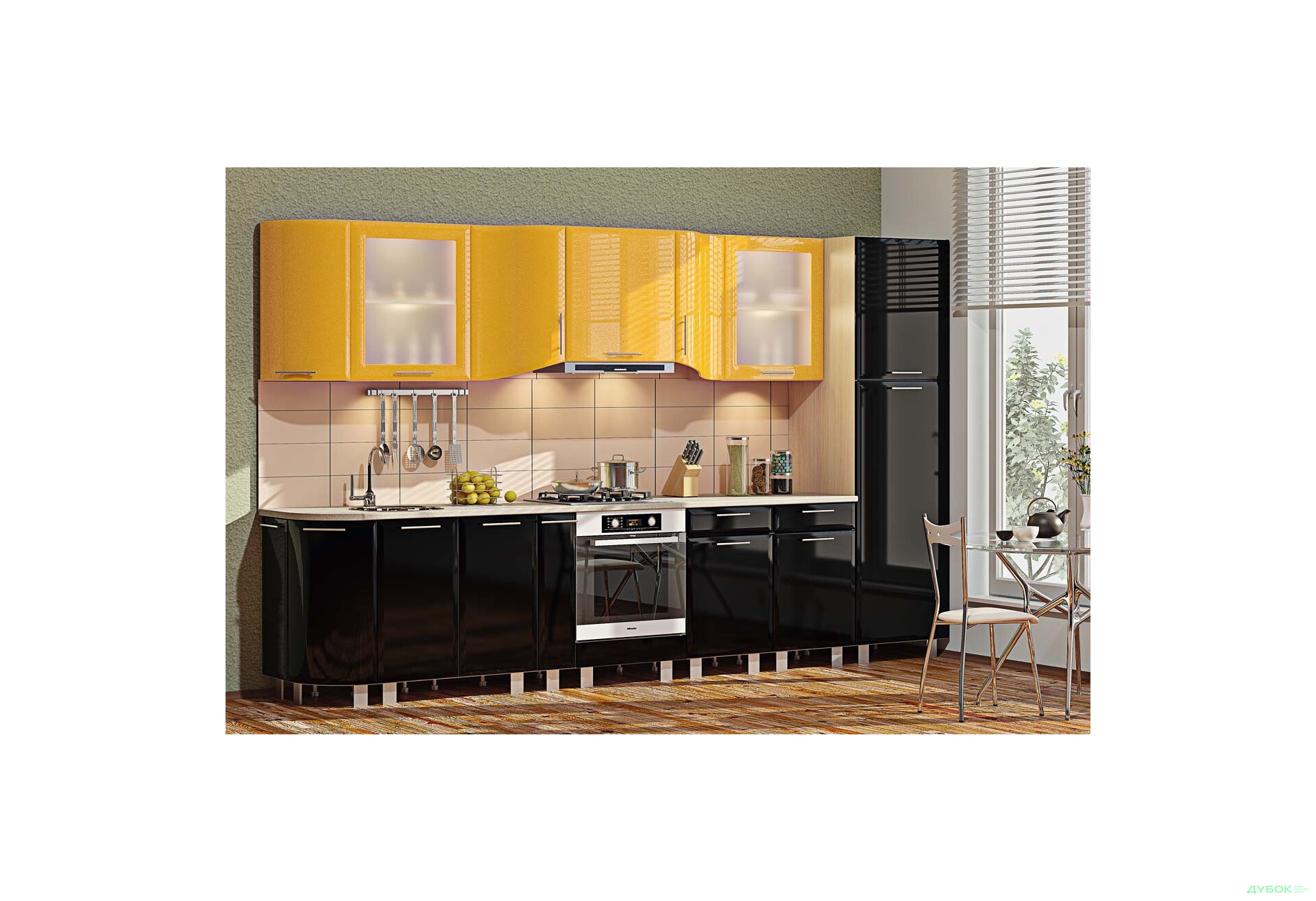 Изображение 2 - Модульная кухня Серия Хай-Тек глянцевая Комфорт Мебель