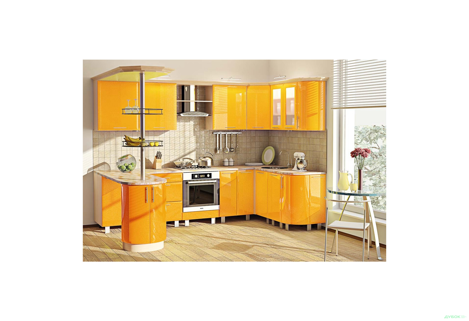 Изображение 3 - Модульная кухня Серия Хай-Тек глянцевая Комфорт Мебель