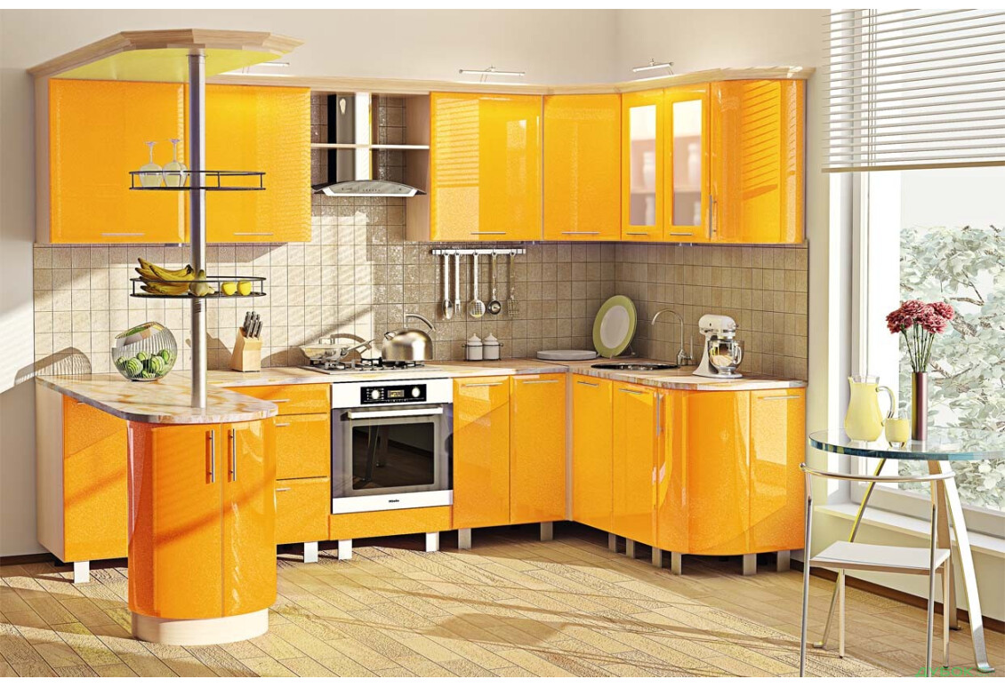 Изображение 3 - Модульная кухня Серия Хай-Тек глянцевая Комфорт Мебель