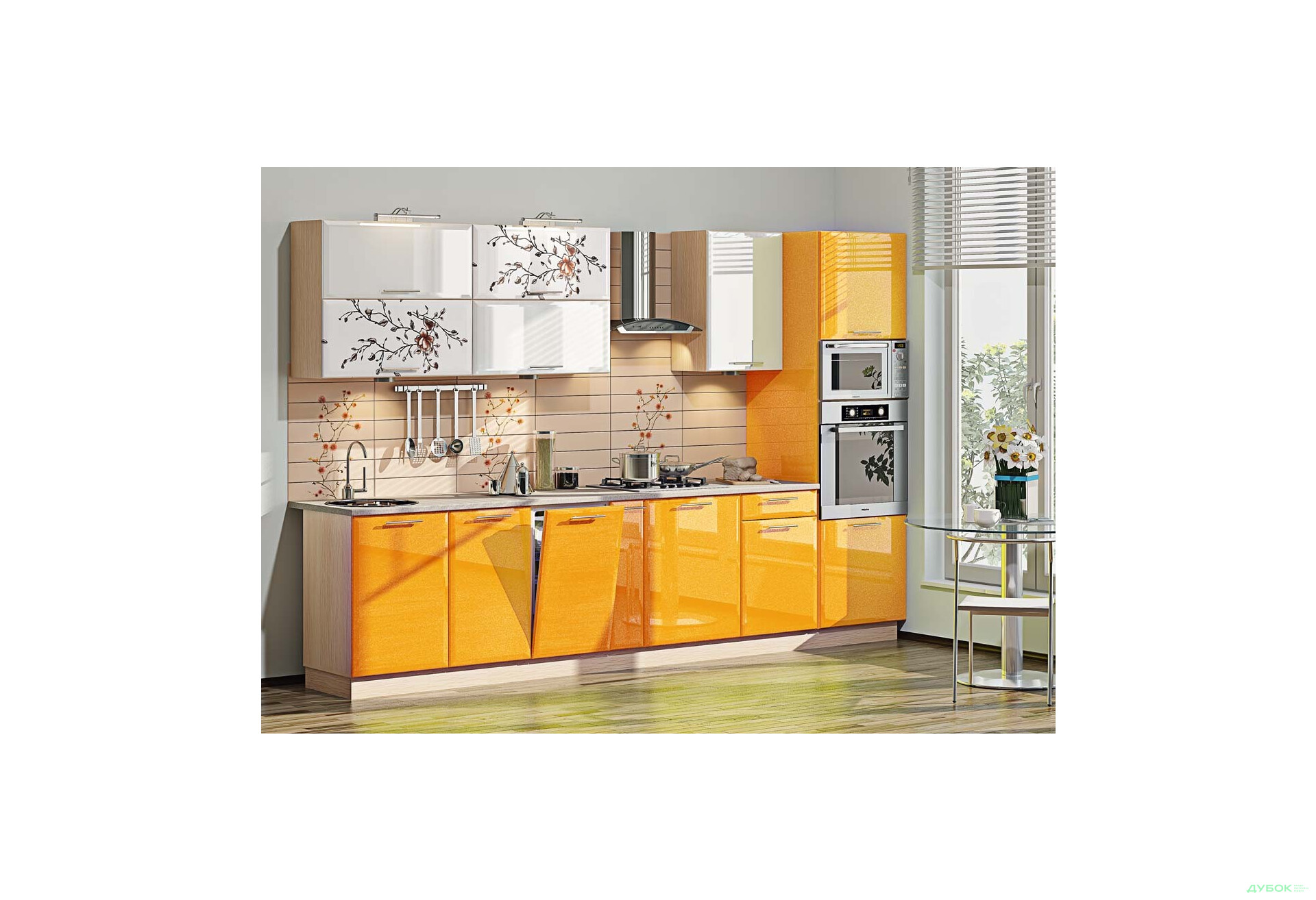 Изображение 4 - Модульная кухня Серия Хай-Тек глянцевая Комфорт Мебель