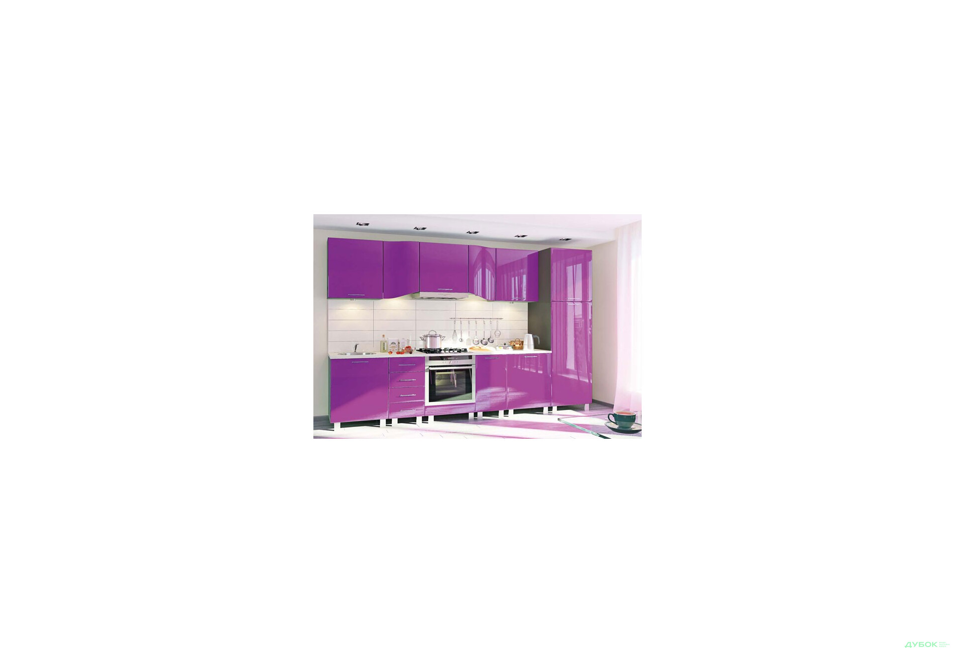 Изображение 5 - Модульная кухня Серия Хай-Тек глянцевая Комфорт Мебель