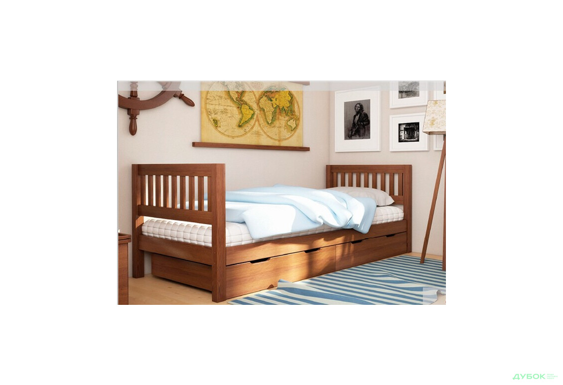 Кровать одноярусная (нижняя) Кровать Максим Венгер