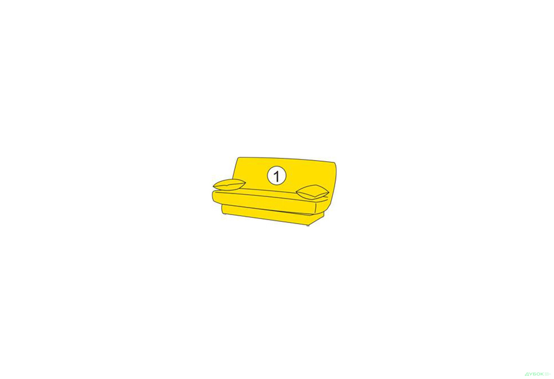 Зображення 2 - Диван Raduga Light / Радуга Лайт Акція прямий basic Давідос