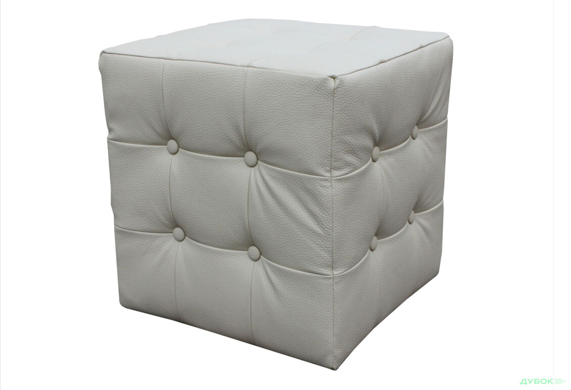 Квадратный пуф с пуговицами Виком