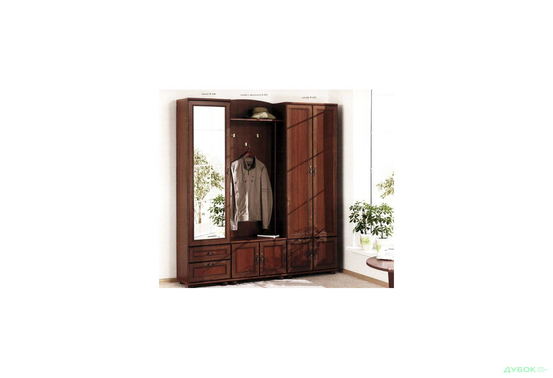 Зображення 2 - Модульний передпокій Серія Класична Комфорт Меблі