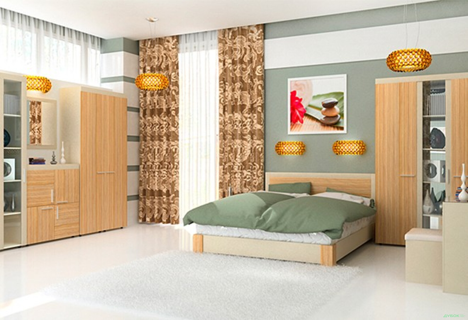 Фото 1 - Модульная спальня Сахара Luxe Studio