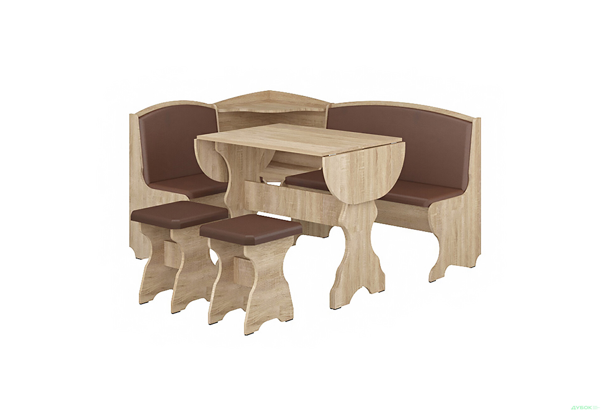 Кухонный уголок Виконт (с раскл.столом) Пехотин - Изображение 4 Изображение 4 - Кухонный уголок Виконт (с раскл.столом) Пехотин