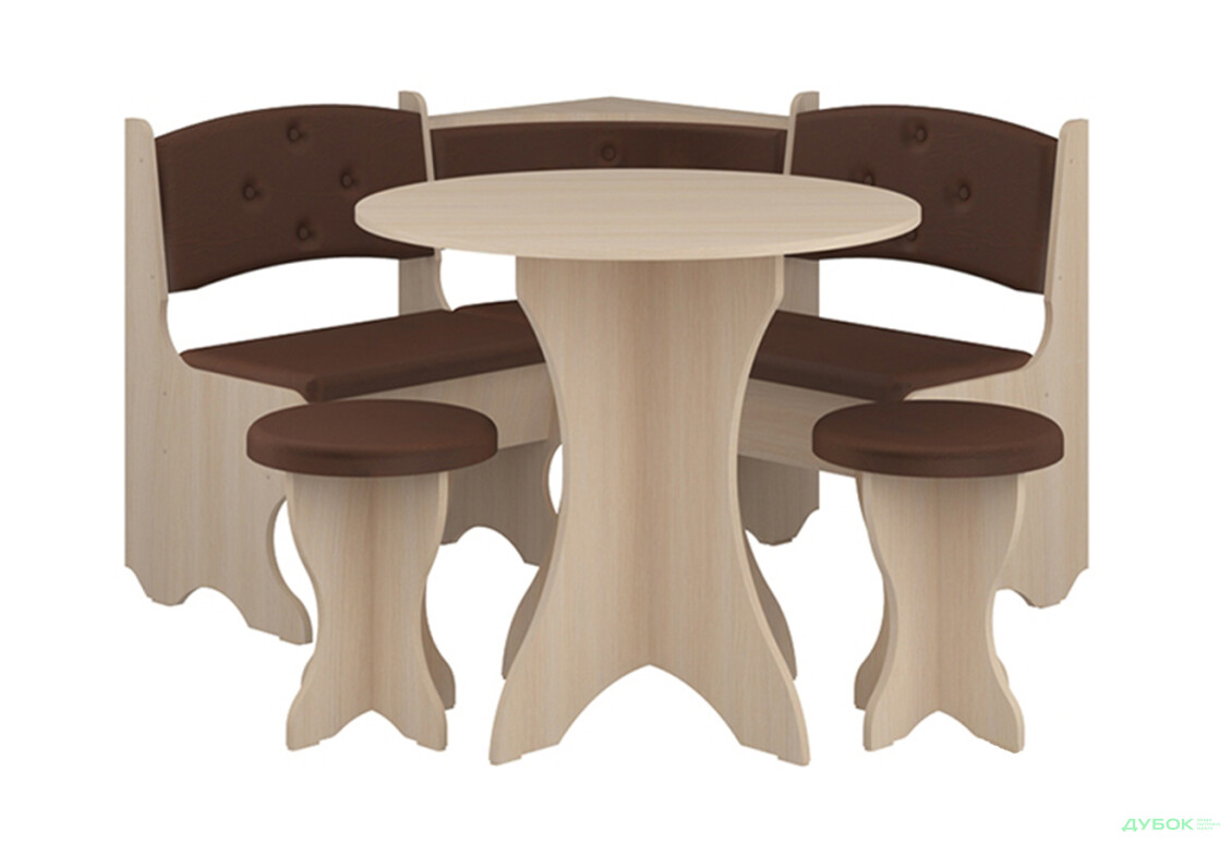 Кухонний куточок Боярин (з прост.столом) Пехотін - Зображення 2 Зображення 2 - Кухонний куточок Боярин (з прост.столом) Пехотін