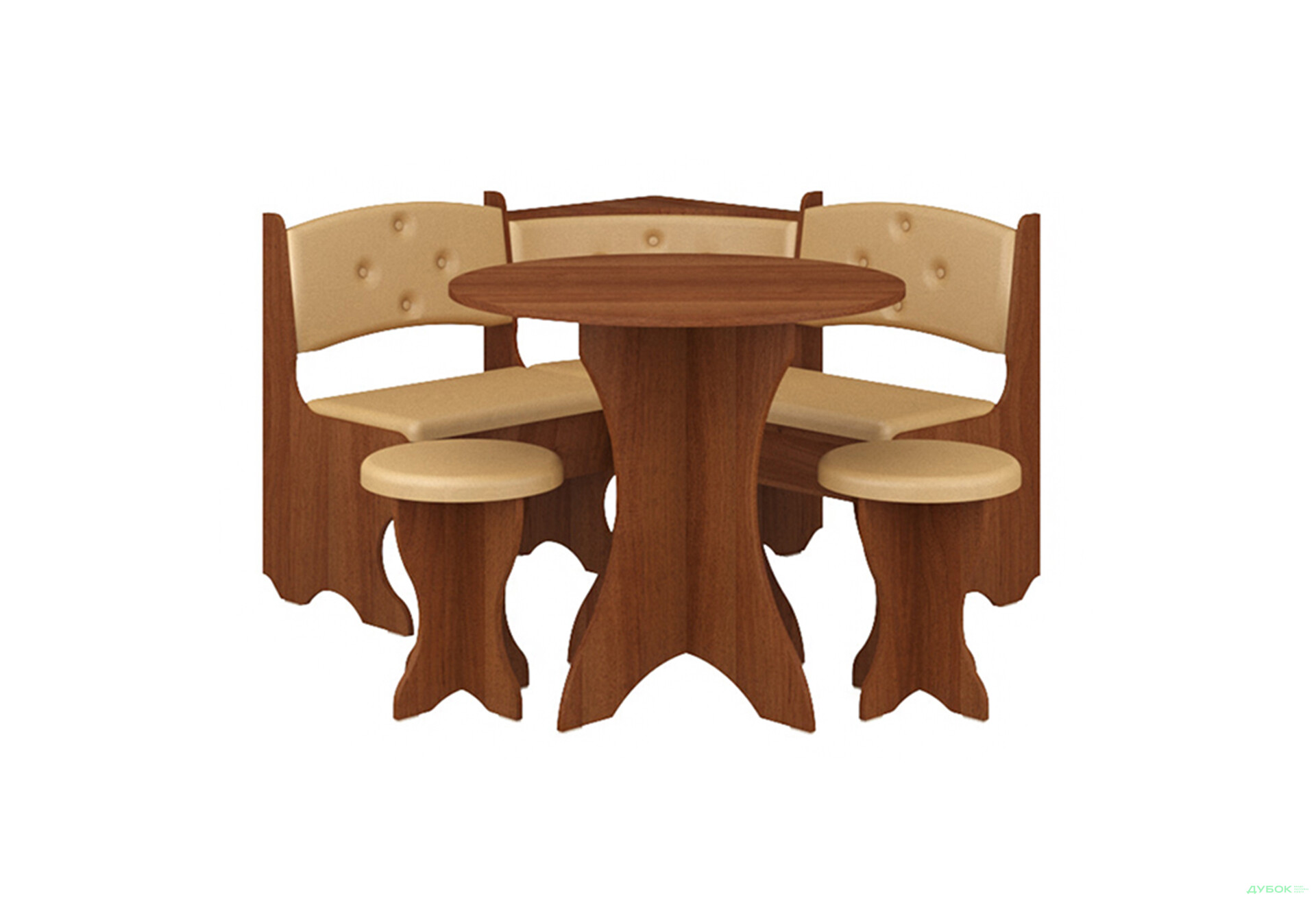 Кухонний куточок Боярин (з прост.столом) Пехотін - Зображення 4 Зображення 4 - Кухонний куточок Боярин (з прост.столом) Пехотін