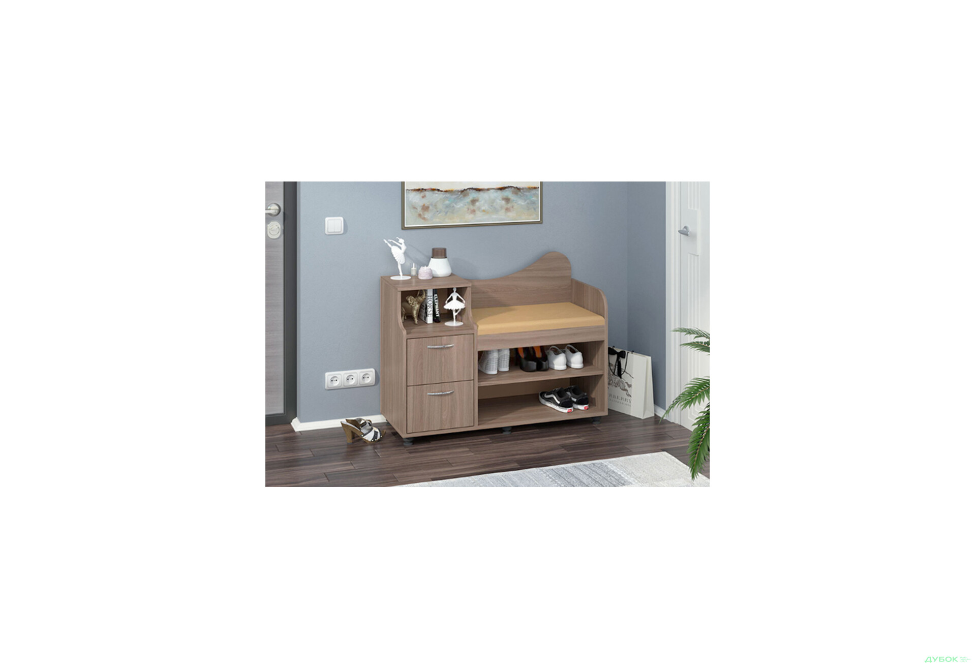 Тумба для обуви Б-2 Пехотин - Изображение 3 Изображение 3 - Тумба для обуви Б-2 Пехотин