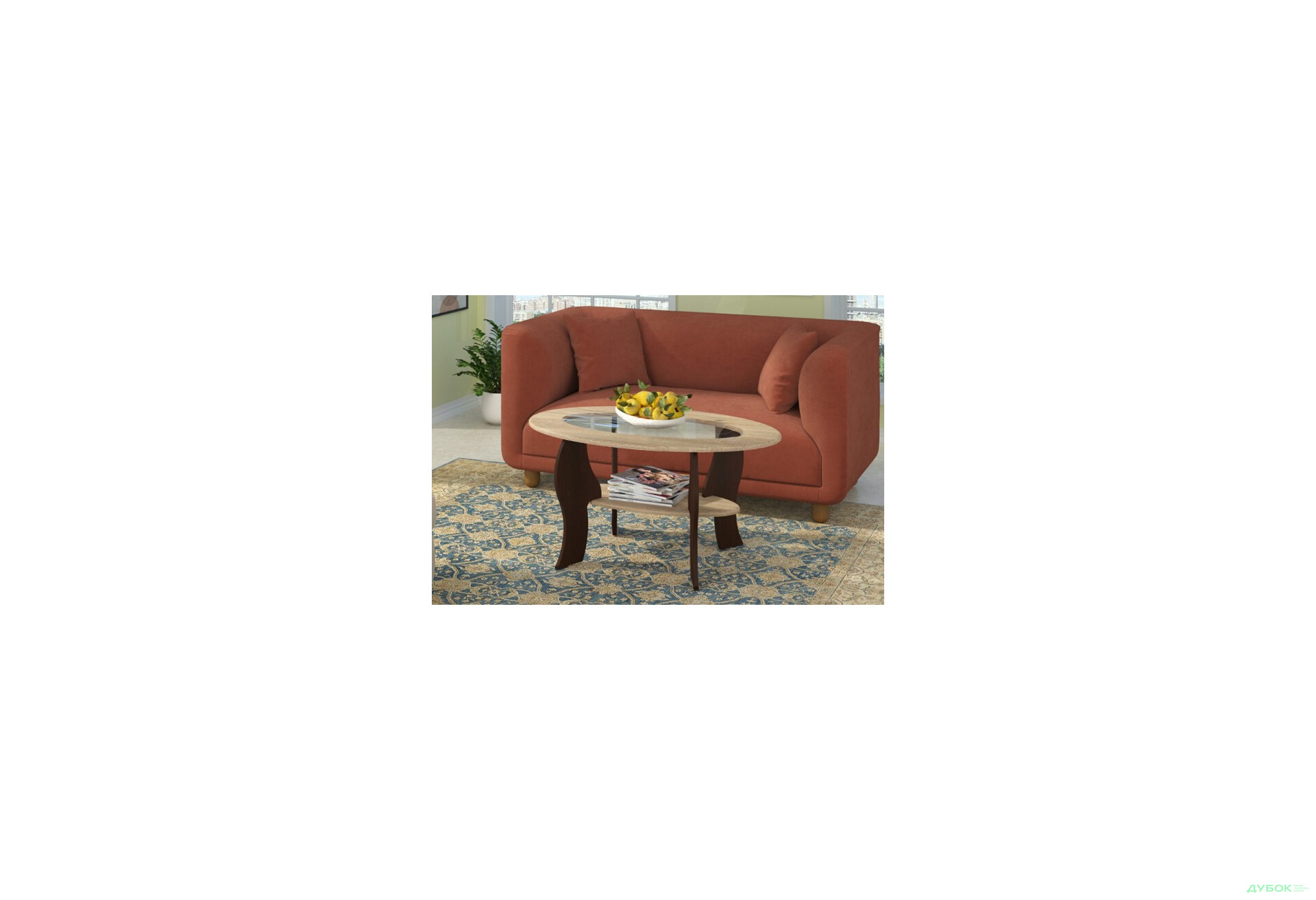 Изображение 1 - Стол журнальный Магнолия (МДФ) Пехотин