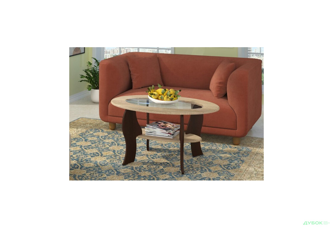 Стол журнальный Магнолия (МДФ) Пехотин