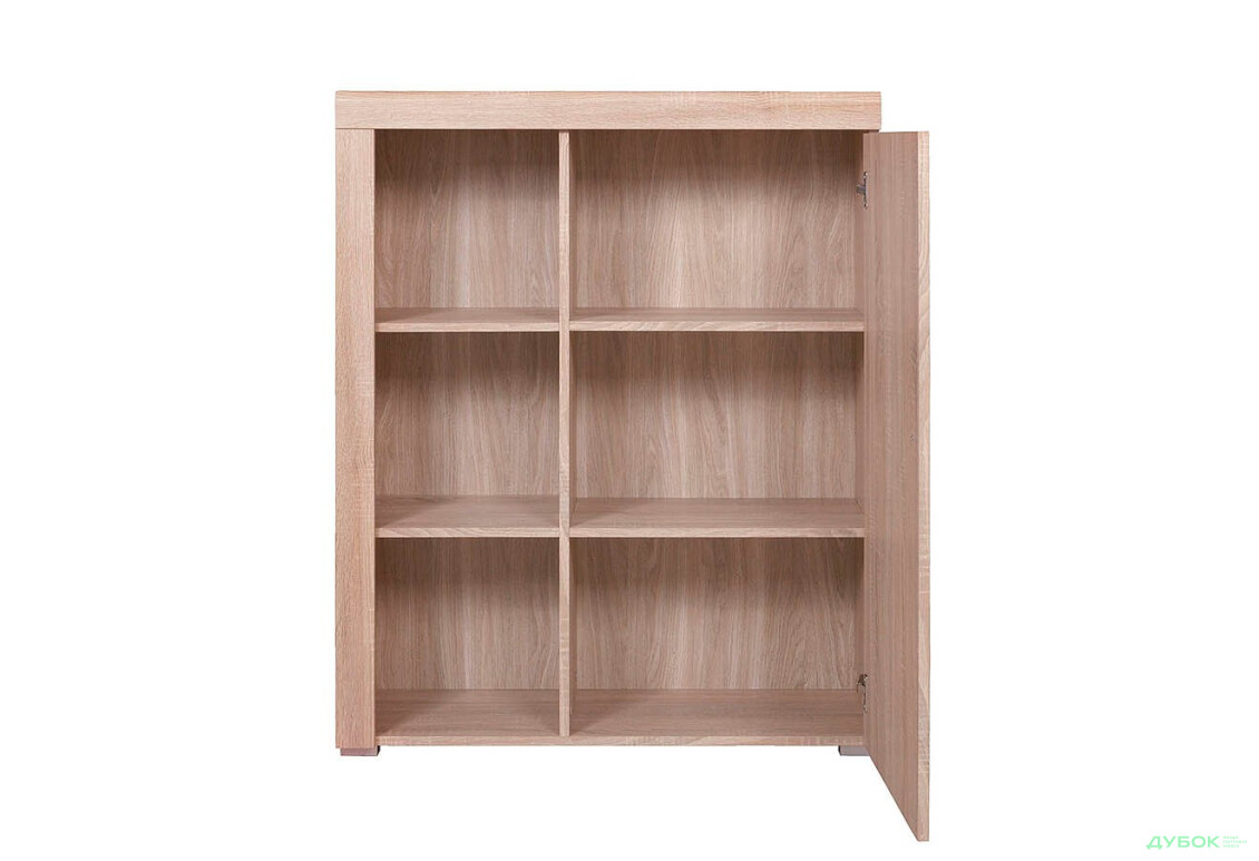 Комод VMV holding Даміс 1-дверний з полицями 90 см Дуб сонома - Зображення 3 Зображення 3 - Комод VMV holding Даміс 1-дверний з полицями 90 см Дуб сонома