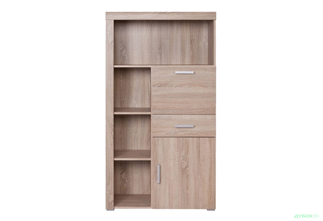 Шафа-стелаж комбінований VMV holding Даміс з шухлядою та баром 90 см Дуб сонома - Зображення 1 Зображення 1 - Шафа-стелаж комбінований VMV holding Даміс з шухлядою та баром 90 см Дуб сонома
