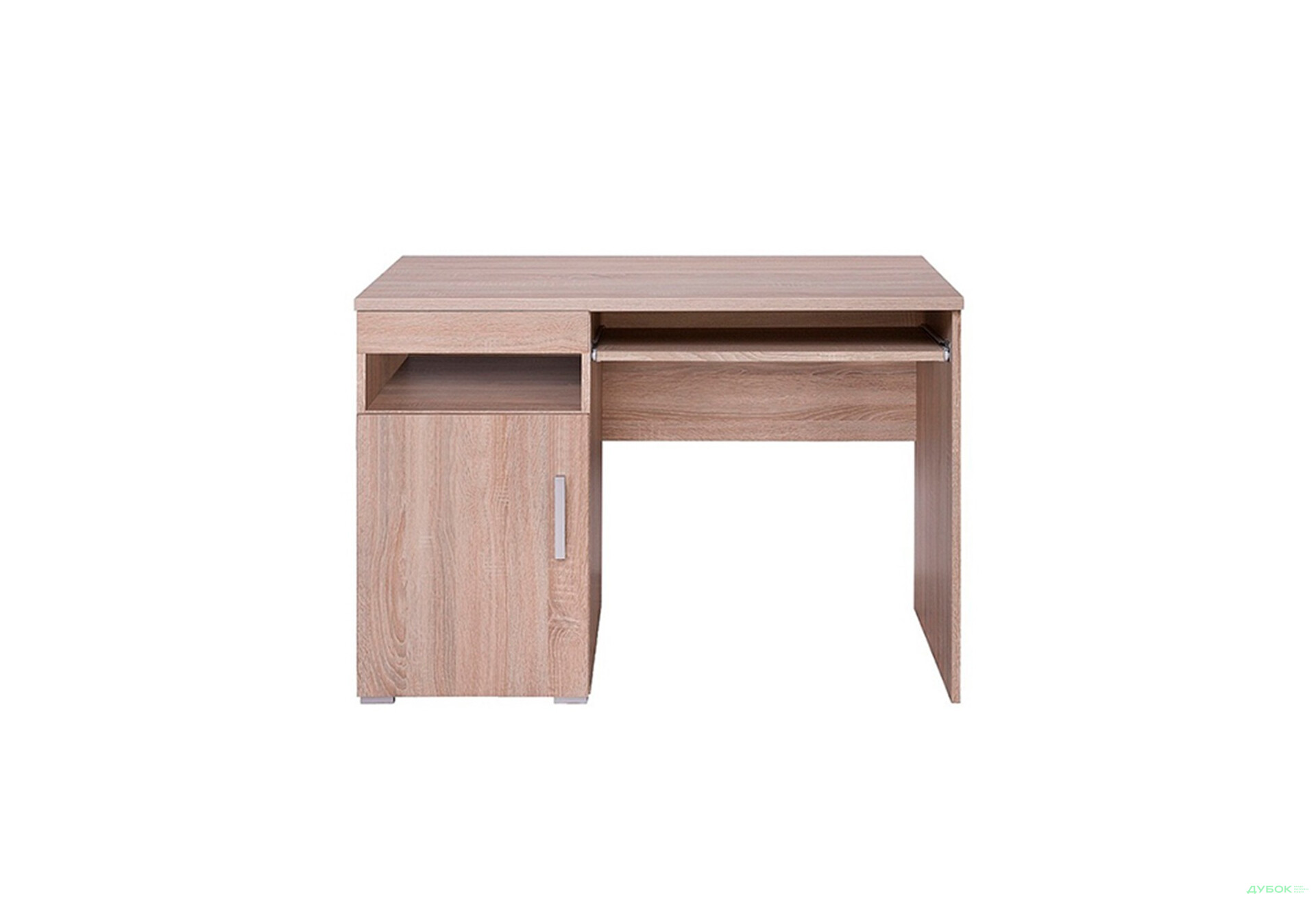 Изображение 1 - Стол компьютерный ВМВ Холдинг Дамис 110x61 см с тумбой и полкой, дуб сонома