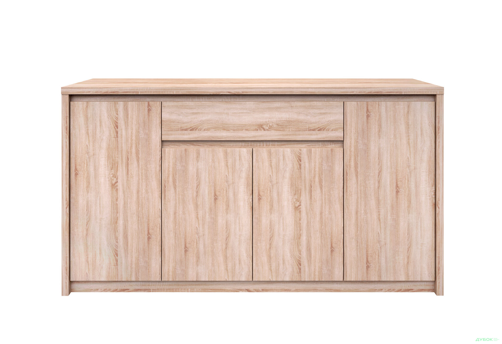 Комод VMV holding Нортон 4-дверний з шухлядою 168 см Дуб сонома - Зображення 1 Зображення 1 - Комод VMV holding Нортон 4-дверний з шухлядою 168 см Дуб сонома
