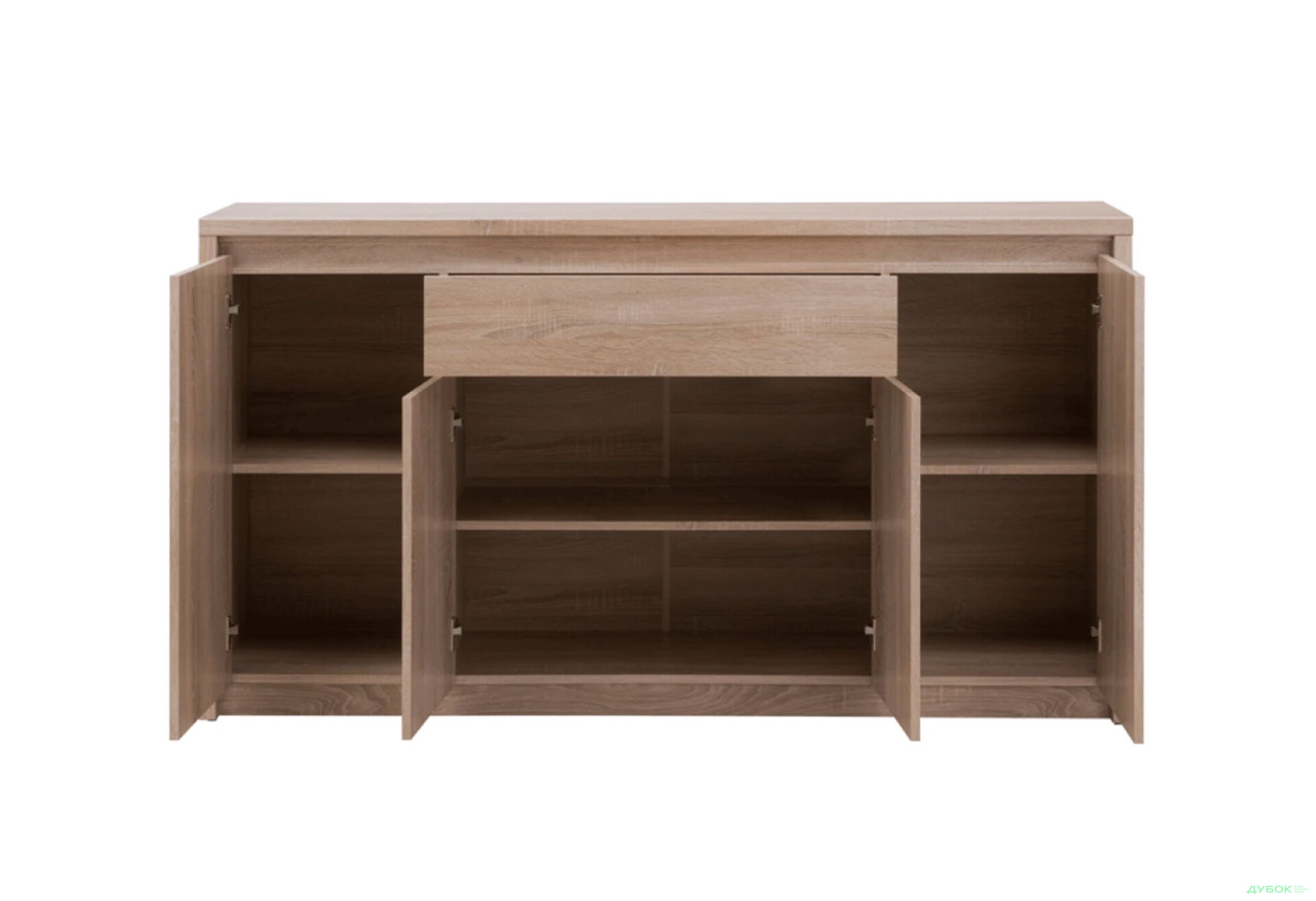 Комод VMV holding Нортон 4-дверний з шухлядою 168 см Дуб сонома - Зображення 5 Зображення 5 - Комод VMV holding Нортон 4-дверний з шухлядою 168 см Дуб сонома