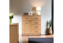 Комод VMV holding Топ-мікс 1-дверний з 4 шухлядами 80 см Дуб сонома - Зображення 3 Зображення 3 - Комод VMV holding Топ-мікс 1-дверний з 4 шухлядами 80 см Дуб сонома