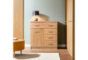 Комод VMV holding Топ-мікс 1-дверний з 4 шухлядами 80 см Дуб сонома - Зображення 2 Зображення 2 - Комод VMV holding Топ-мікс 1-дверний з 4 шухлядами 80 см Дуб сонома