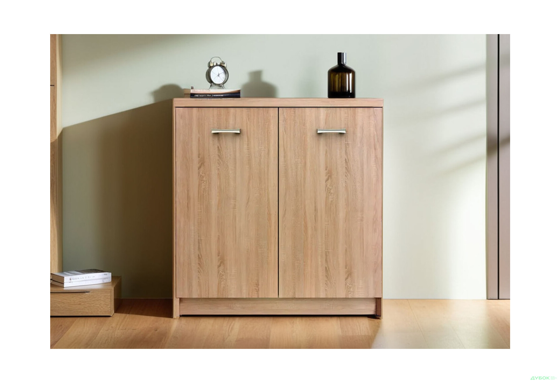 Комод VMV holding Топ-мікс 2-дверний 80 см Дуб сонома - Зображення 2 Зображення 2 - Комод VMV holding Топ-мікс 2-дверний 80 см Дуб сонома