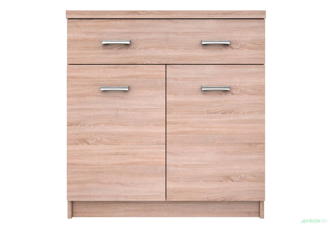 Комод VMV holding Топ-мікс 2-дверний з шухлядою 80 см Дуб сонома - Зображення 1 Зображення 1 - Комод VMV holding Топ-мікс 2-дверний з шухлядою 80 см Дуб сонома