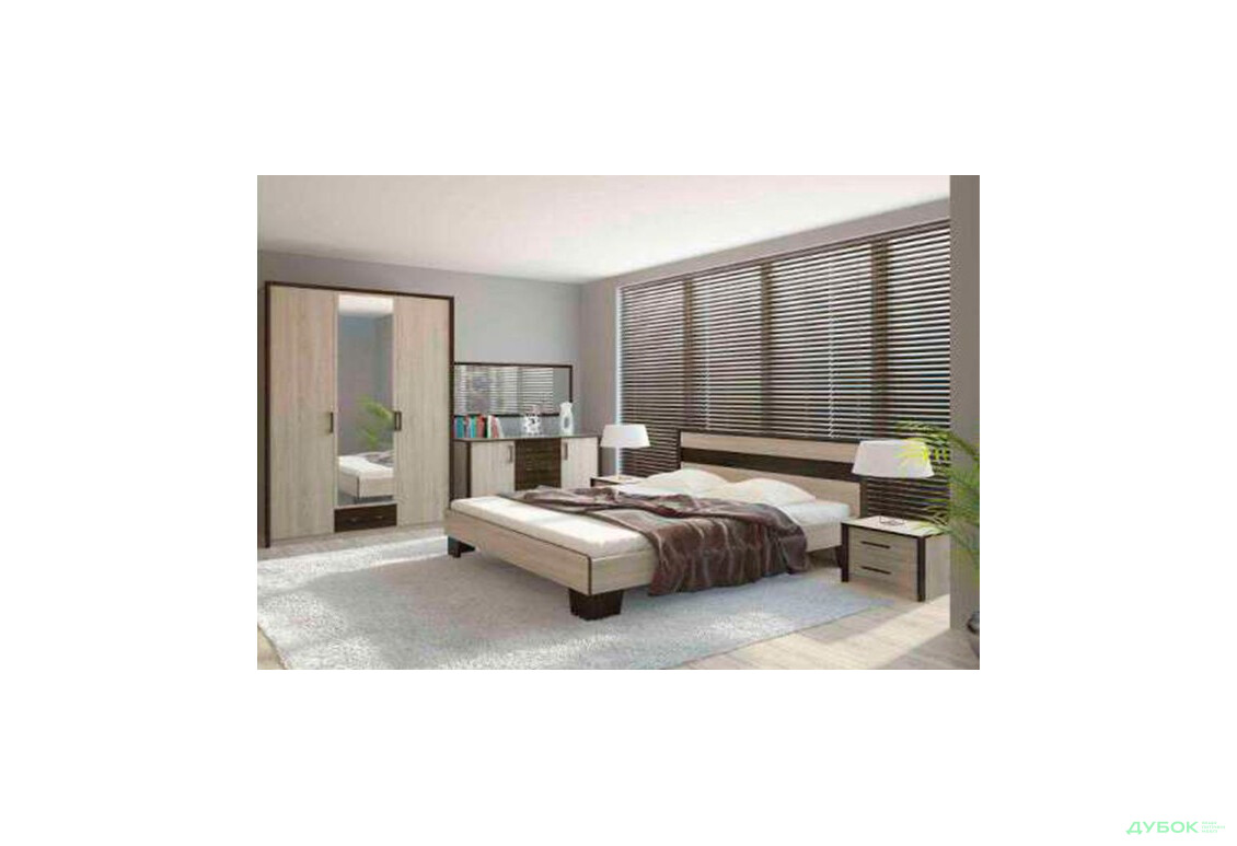 Спальня Скарлет Комплект 3Д Сокме