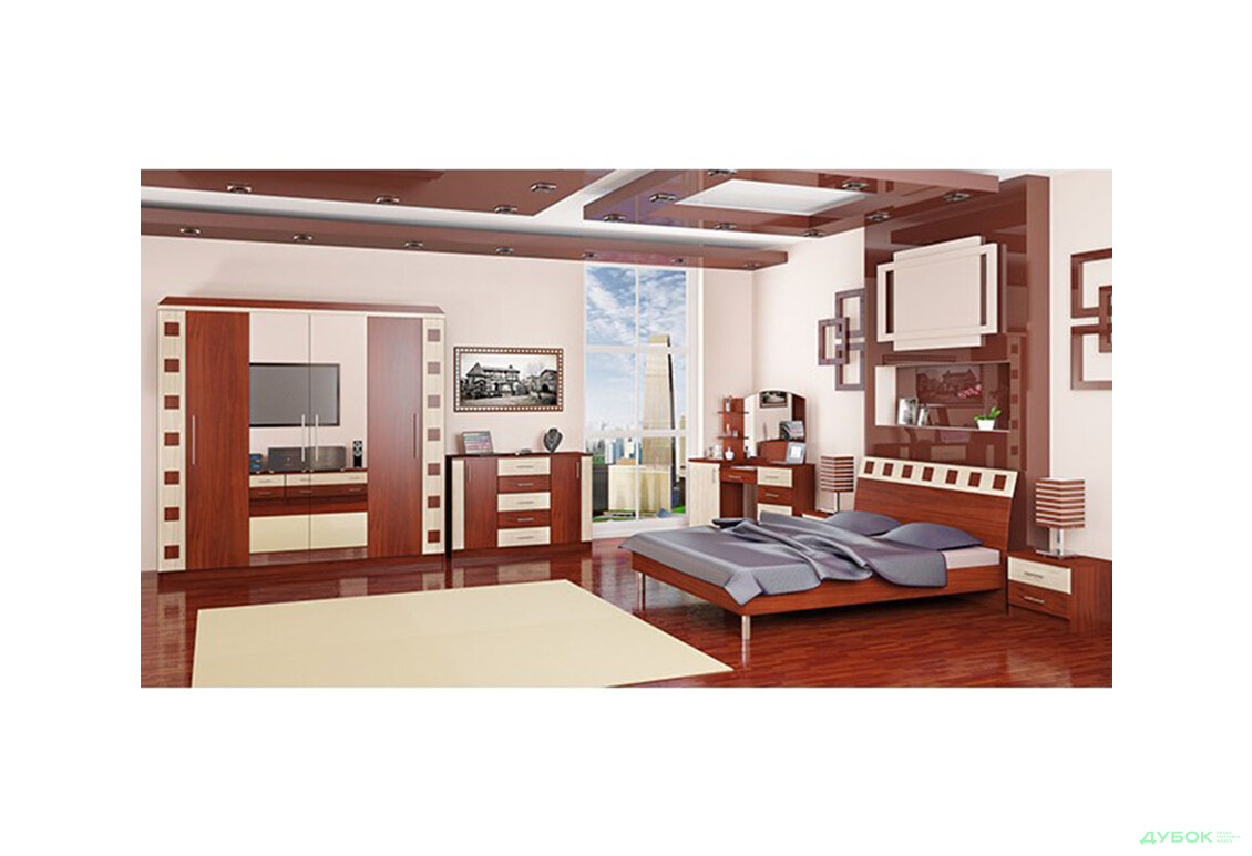 Модульная спальня Лира БМФ - Изображение 4 Изображение 4 - Модульная спальня Лира БМФ