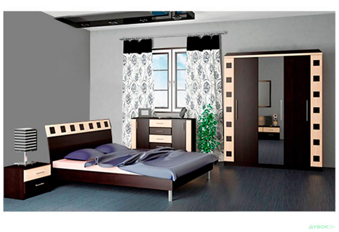 Спальня Лира І БМФ - Изображение 1 Изображение 1 - Спальня Лира І БМФ