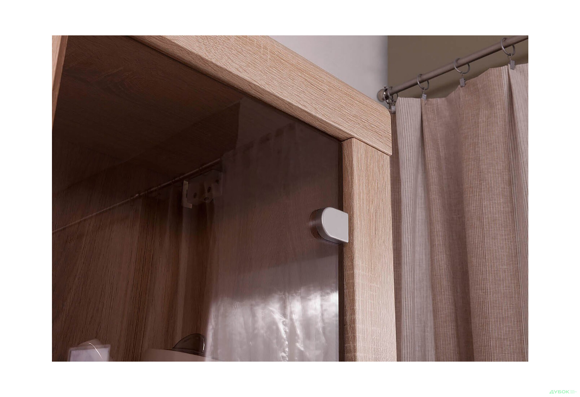 Комплект стінка з шафою VMV holding Даміс 380 см Дуб сонома - Зображення 4 Зображення 4 - Комплект стінка з шафою VMV holding Даміс 380 см Дуб сонома