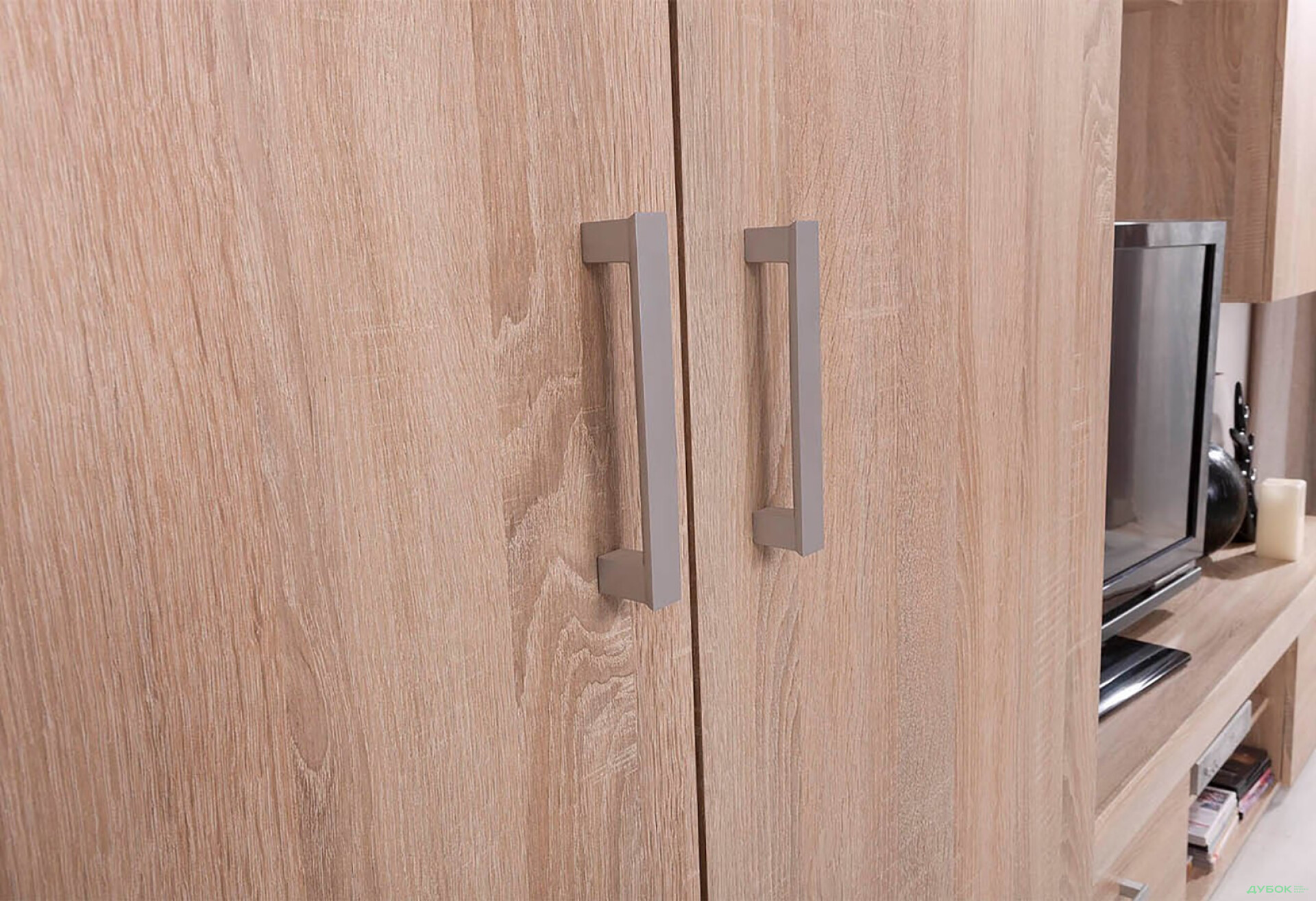 Фото 5 - Комплект стенка с шкафом ВМВ Холдинг Дамис 380 см Дуб сонома
